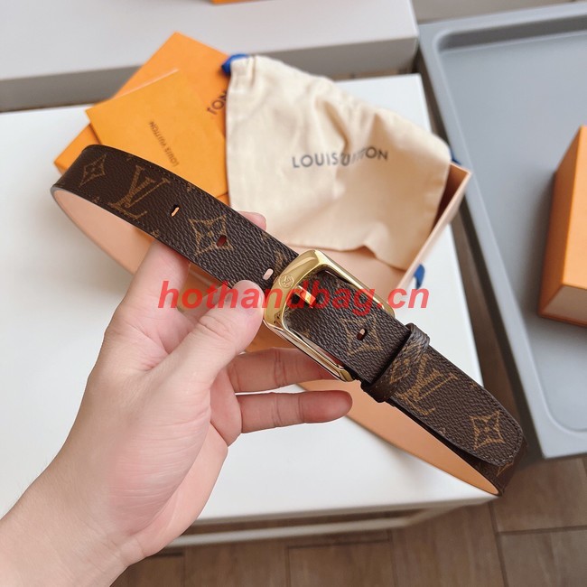 Louis Vuitton 30MM Leather Belt 7109-1