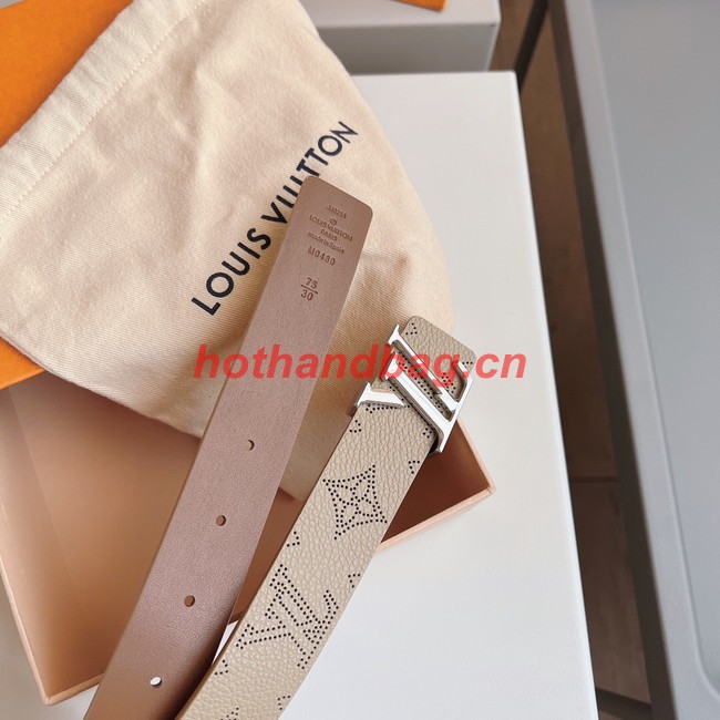 Louis Vuitton 30MM Leather Belt 7109-10