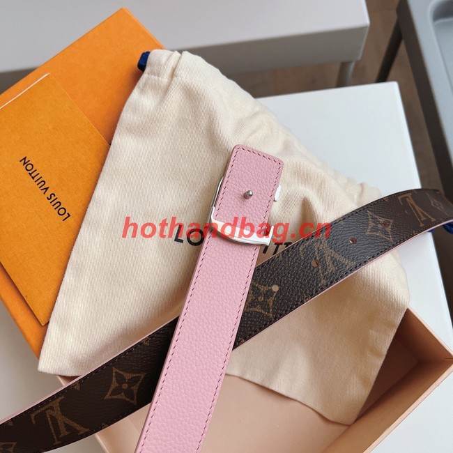 Louis Vuitton 30MM Leather Belt 7109-2