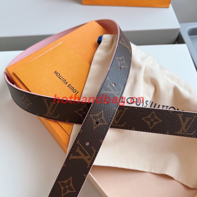 Louis Vuitton 30MM Leather Belt 7109-2