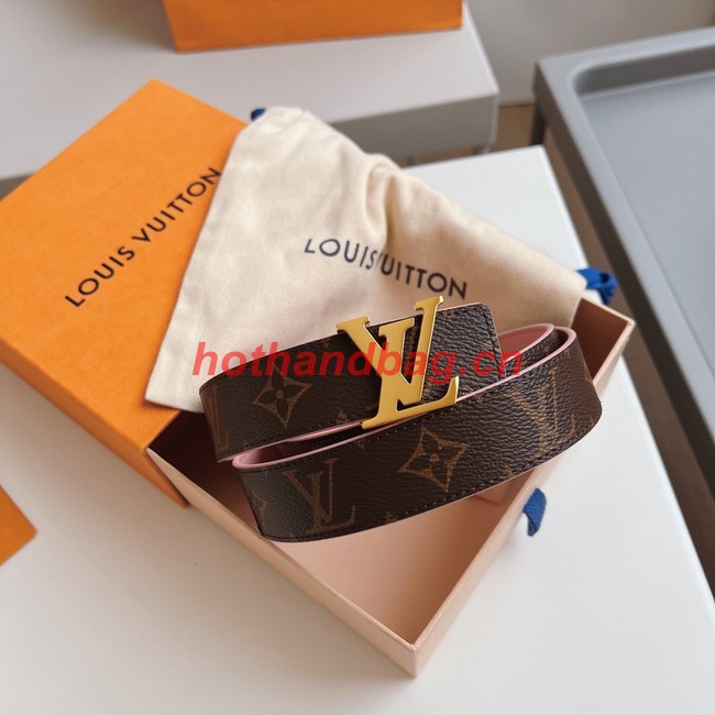 Louis Vuitton 30MM Leather Belt 7109-4