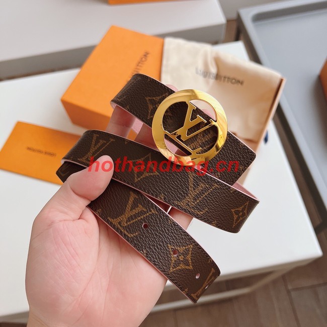 Louis Vuitton 30MM Leather Belt 7109-6