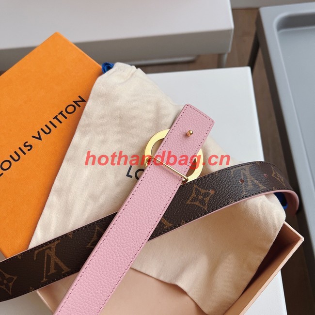 Louis Vuitton 30MM Leather Belt 7109-6