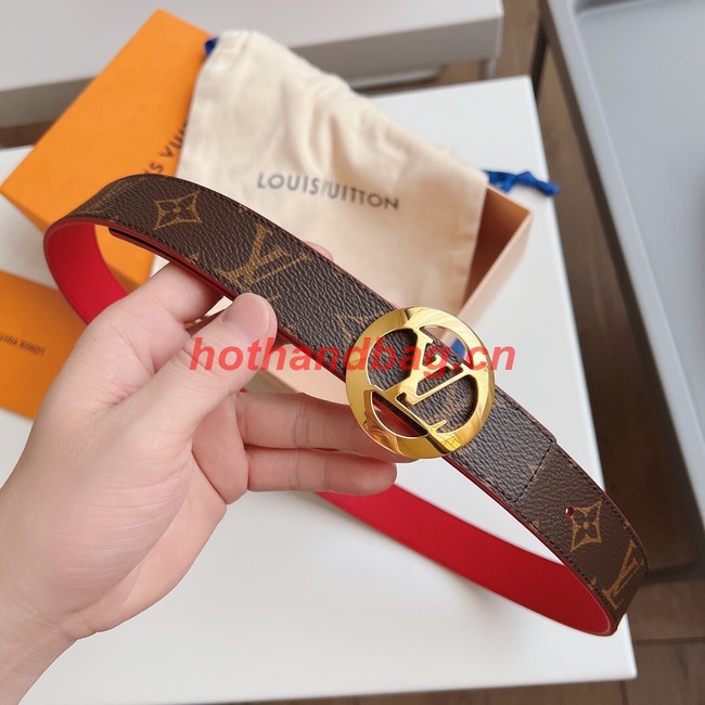 Louis Vuitton 30MM Leather Belt 7109-7