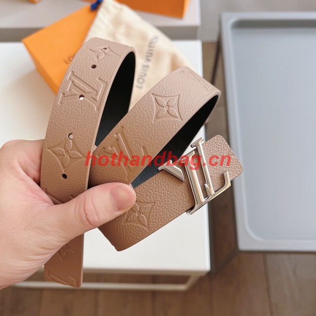 Louis Vuitton 30MM Leather Belt 7109-9