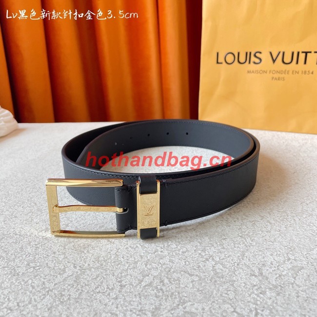 Louis Vuitton 35MM Leather Belt 7098-11