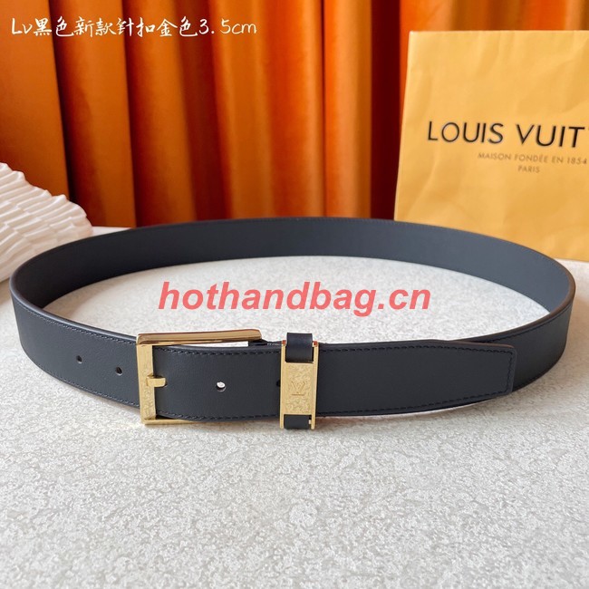 Louis Vuitton 35MM Leather Belt 7098-11