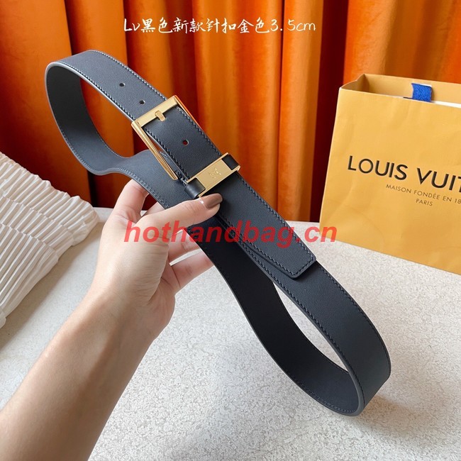 Louis Vuitton 35MM Leather Belt 7098-11