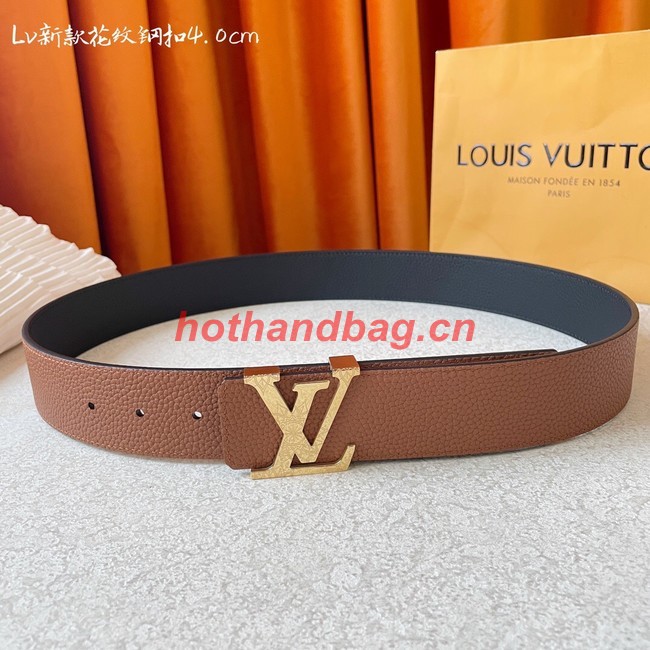 Louis Vuitton 40MM Leather Belt 7099-7