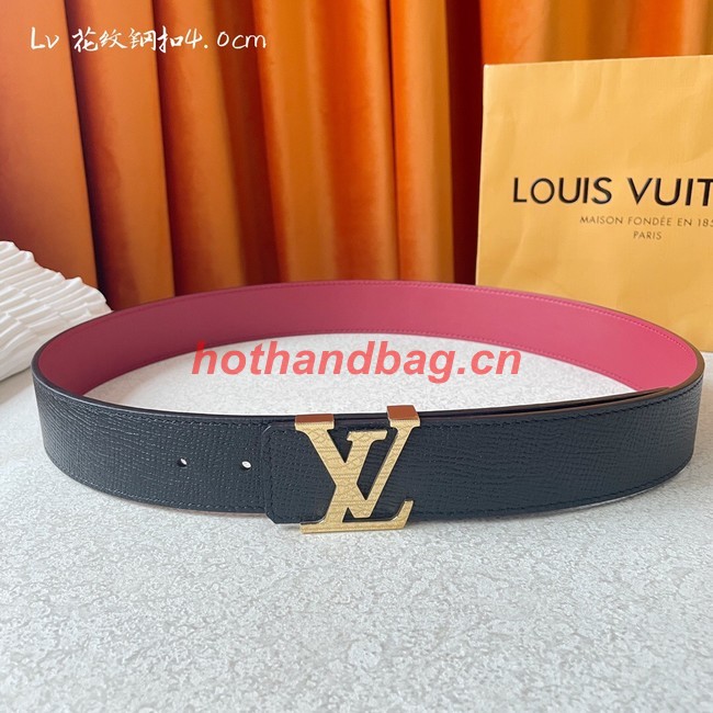 Louis Vuitton 40MM Leather Belt 7100-5