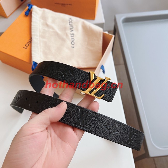 Louis Vuitton 30MM Leather Belt 7109-11