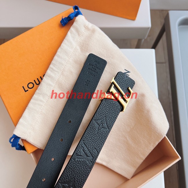 Louis Vuitton 30MM Leather Belt 7109-11