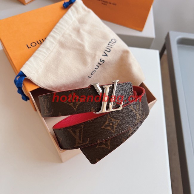 Louis Vuitton 30MM Leather Belt 7109-12