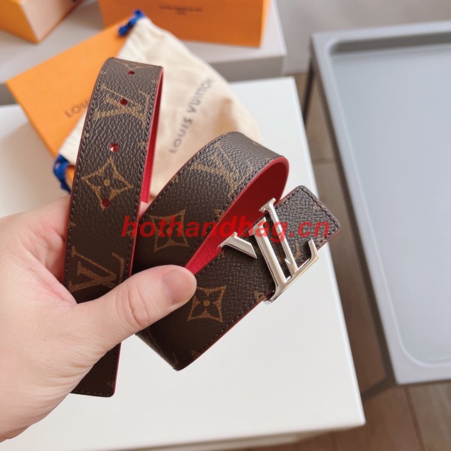 Louis Vuitton 30MM Leather Belt 7109-12