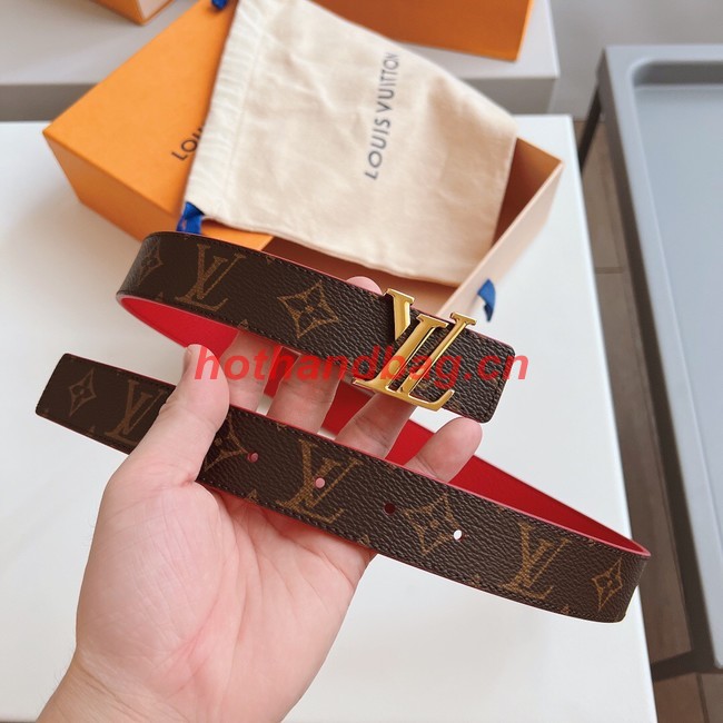 Louis Vuitton 30MM Leather Belt 7109-13