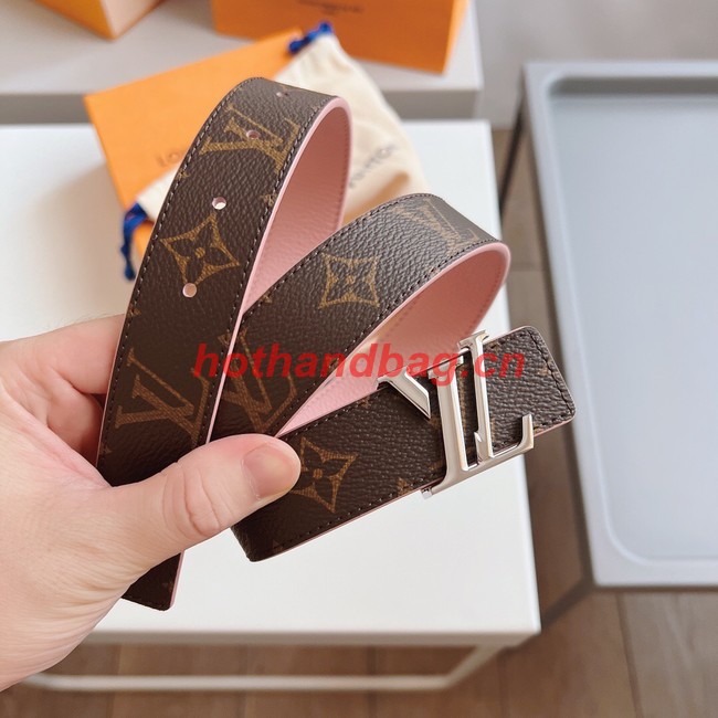 Louis Vuitton 30MM Leather Belt 7109-14