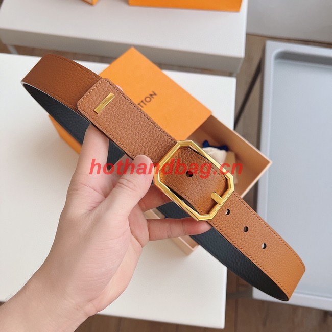 Louis Vuitton 35MM Leather Belt 7110-1