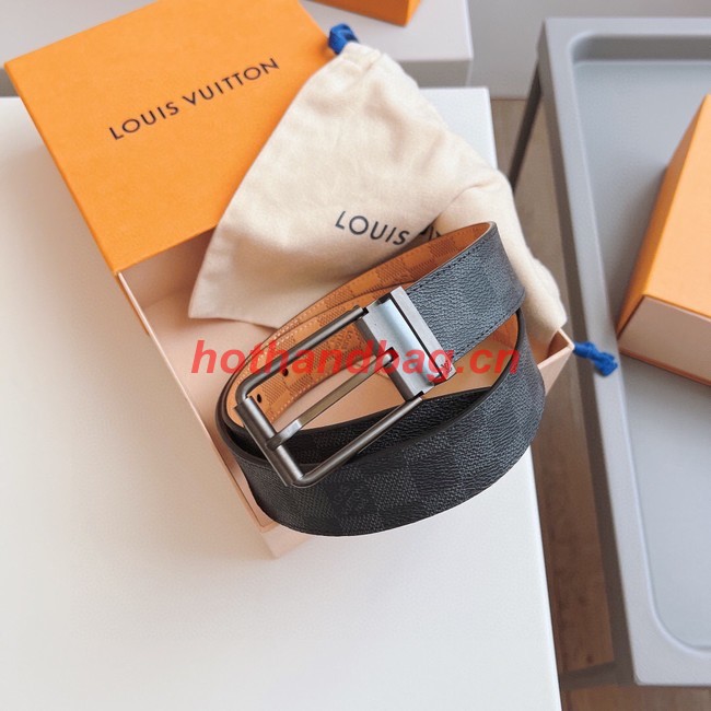 Louis Vuitton 35MM Leather Belt 7110-2