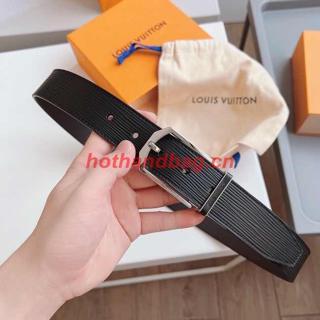 Louis Vuitton 35MM Leather Belt 7110-3