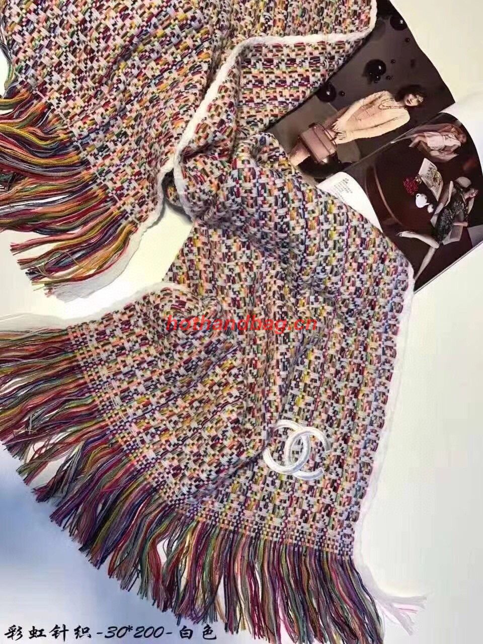 Chanel Wool Scarf CS56981 Colors