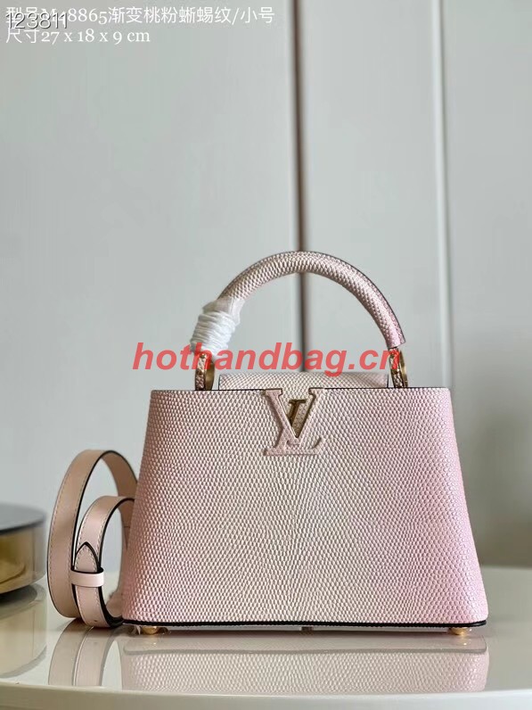 Louis Vuitton CAPUCINES BB M59266 pink