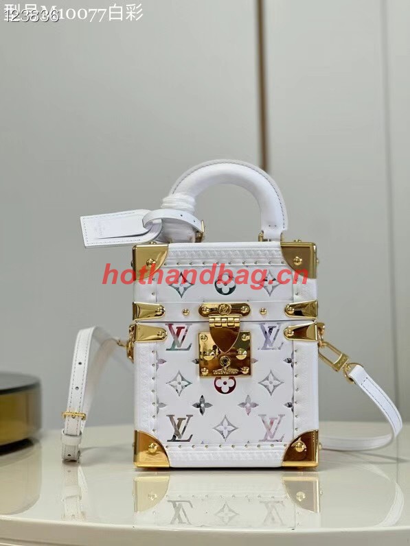 Louis Vuitton CLUTCH BOX M10077 white