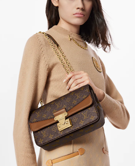 Louis Vuitton MARCEAU M46127 Caramel Brown