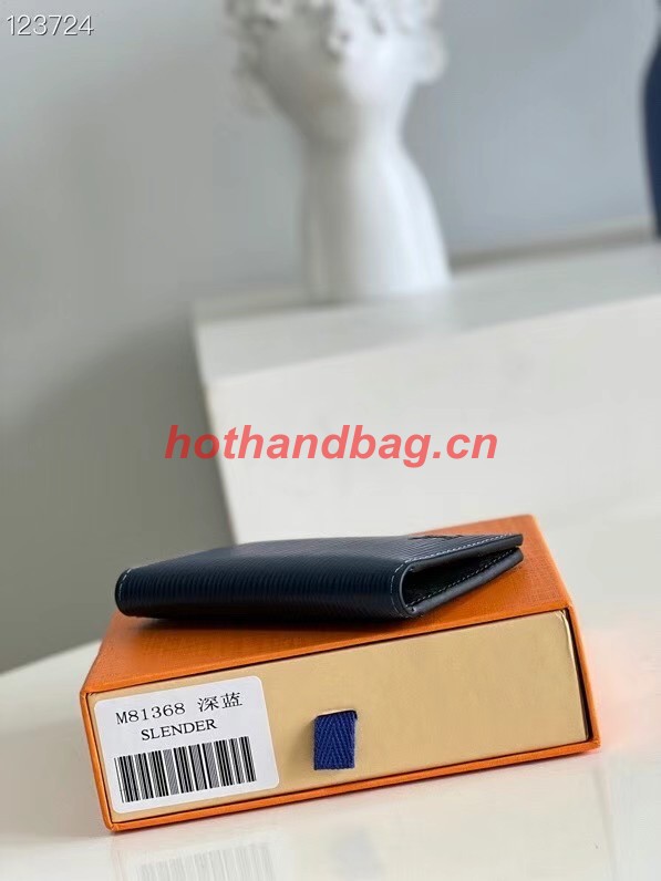 Louis Vuitton POCKET ORGANIZER M81368 blue