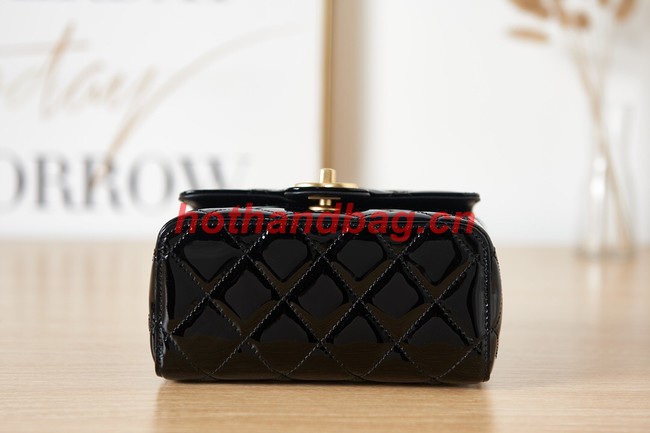 Chanel MINI FLAP BAG AS3647 black