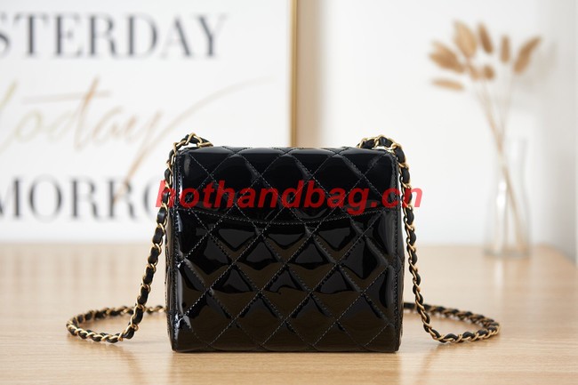 Chanel MINI FLAP BAG AS3647 black