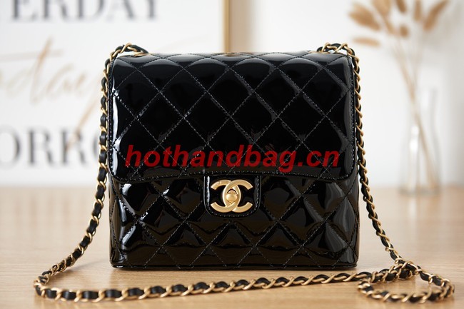 Chanel MINI FLAP BAG AS3648 black