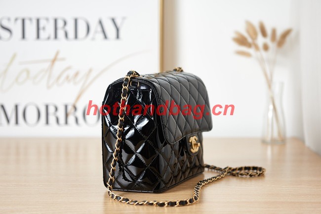 Chanel MINI FLAP BAG AS3648 black