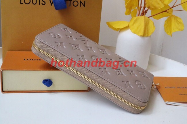 Louis vuitton ZIPPY WALLET M81510 gray