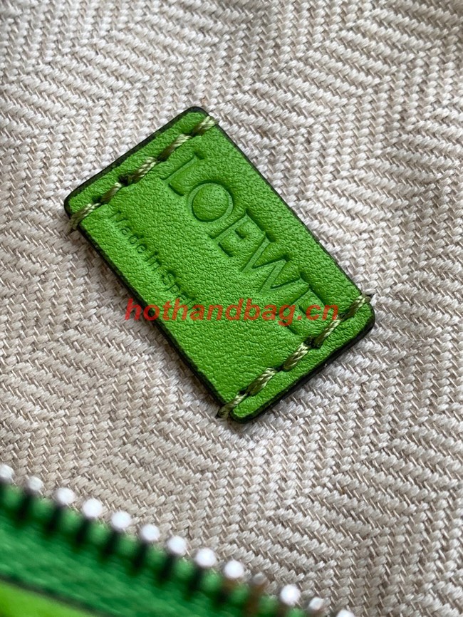 Loewe mini Puzzle Bag Original Leather 6124 green