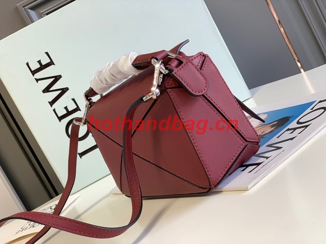 Loewe mini Puzzle Bag Original Leather 6124 red