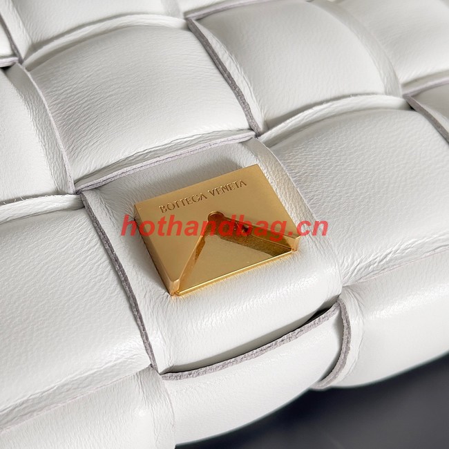 Bottega Veneta Small Padded Cassette 717506 white