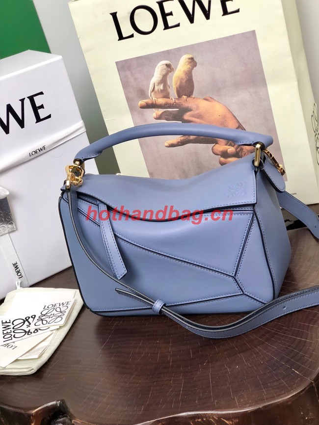 Loewe Puzzle Bag Leather 1609 blue