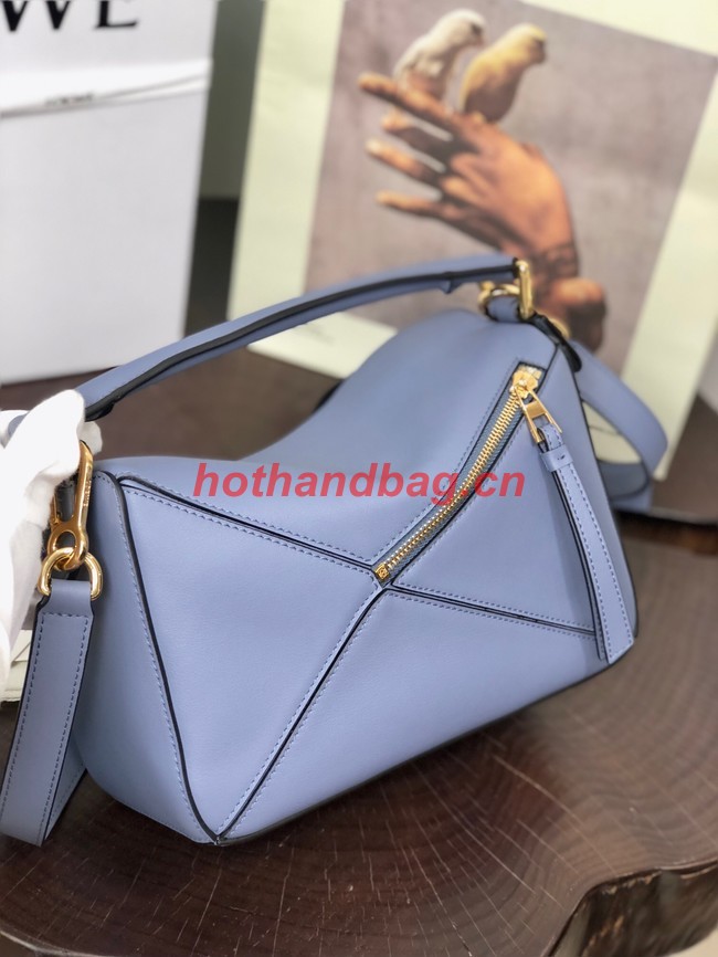 Loewe Puzzle Bag Leather 1609 blue