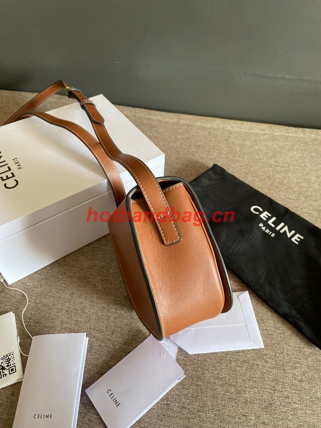 Celine TEEN CLASSIC BAG CALFSKIN 199292 TAN