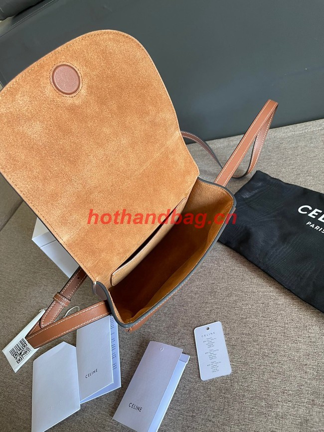 Celine TEEN CLASSIC BAG CALFSKIN A199292 TAN