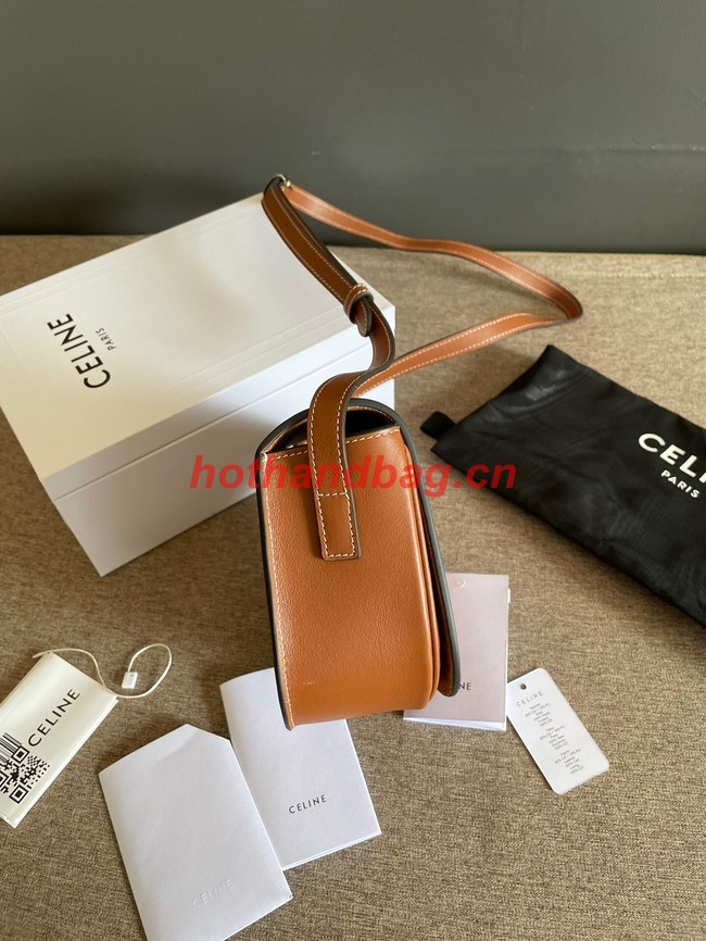 Celine TEEN CLASSIC BAG CALFSKIN A199292 TAN