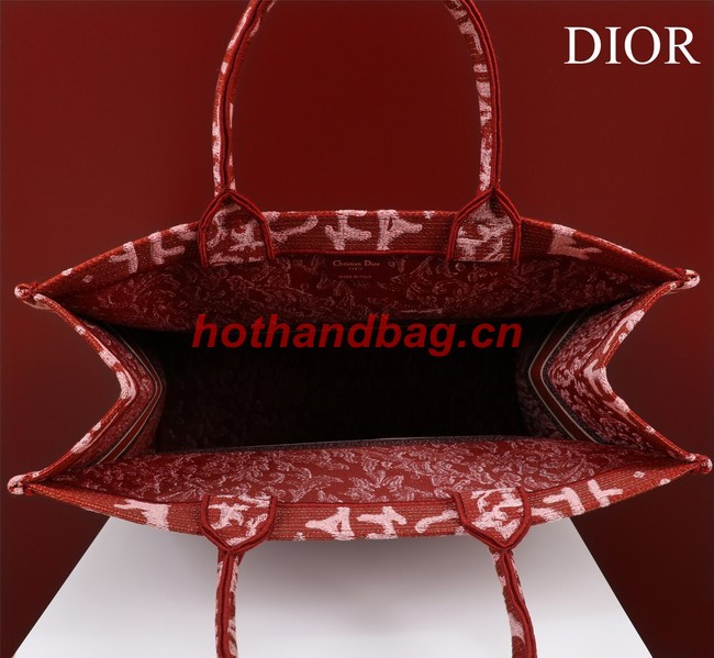 LARGE DIOR BOOK TOTE Embroidery M1297ZRU-1