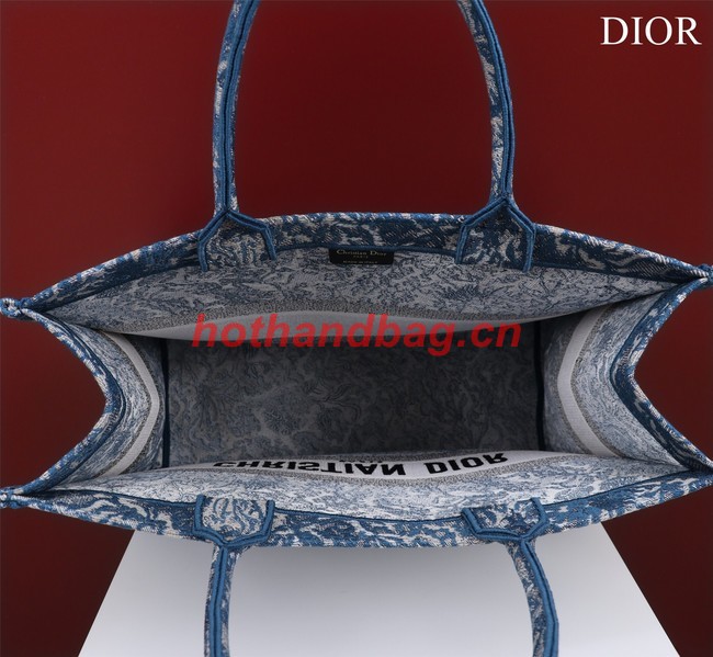 LARGE DIOR BOOK TOTE Embroidery M1297ZRU-2