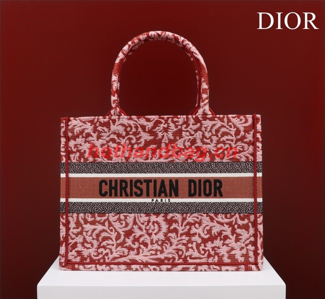 MEDIUM DIOR BOOK TOTE Embroidery M1296ZRU-1