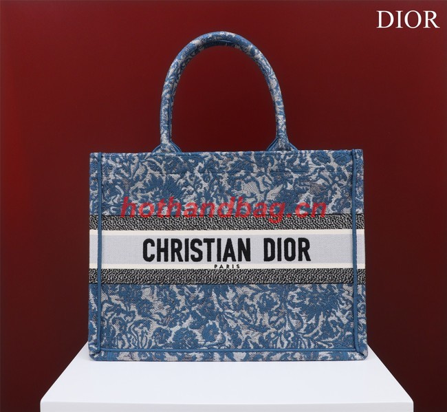 MEDIUM DIOR BOOK TOTE Embroidery M1296ZRU-2