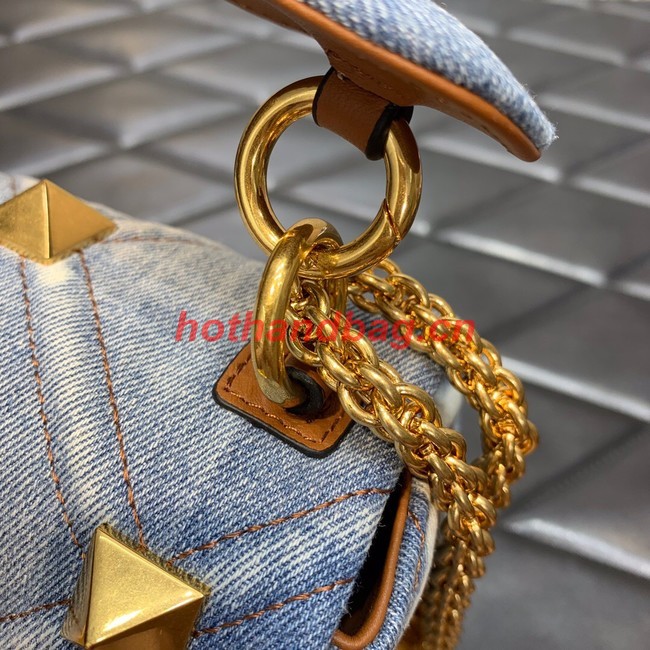 Medium VALENTINO ROMAN STUD chain Denim XW0B0I82H