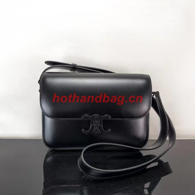 Celine TEEN CLASSIC BAG CALFSKIN 187366 BLACK