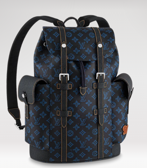 Louis Vuitton CHRISTOPHER MM M46338 blue