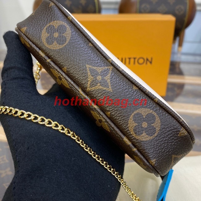 Louis Vuitton MINI POCHETTE ACCESSOIRES M81637 Blue