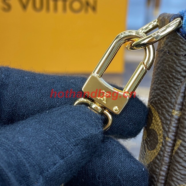 Louis Vuitton MINI POCHETTE ACCESSOIRES M81637 Blue